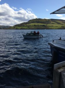 Fishing on the iconic Loch Ness